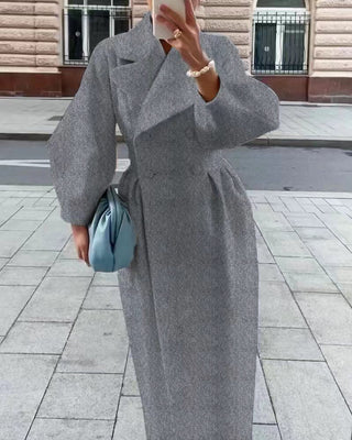 Damen Trenchcoat Mit Oversizekragen | Abend