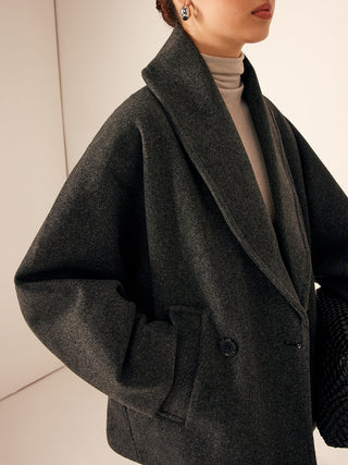 Damen Übergangsjacke Mit Schalkragen | Modern