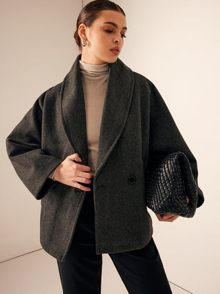 Damen Übergangsjacke Mit Schalkragen | Modern