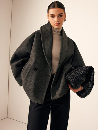 Damen Übergangsjacke Mit Schalkragen | Modern