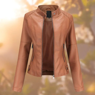 Damen Übergangsjacke Mit Stehkragen | Kurz