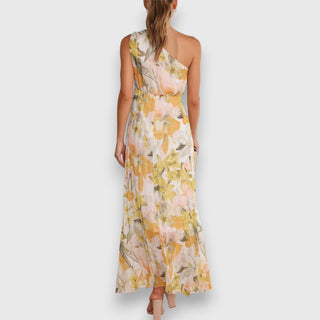 Elisabet | Damen Blumen Sommerkleid | Maxi