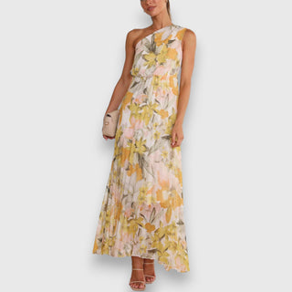 Elisabet | Damen Blumen Sommerkleid | Maxi