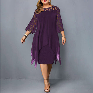 Ginevra | Damen Elegantes Abendkleid | Midi
