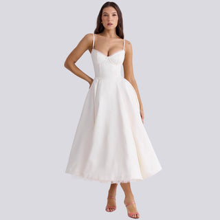 Hannelore | Damen Abend Cocktailkleid | Midi