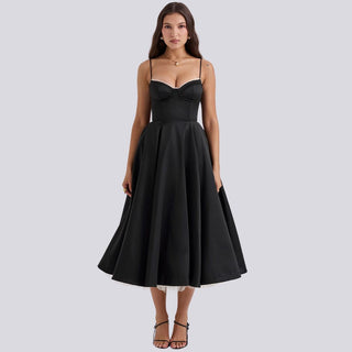 Hannelore | Damen Abend Cocktailkleid | Midi