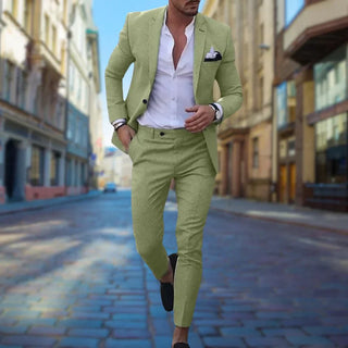 Herren Anzug Slim Fit Mit Hose & Sakko