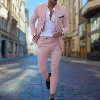 Herren Anzug Slim Fit Mit Hose & Sakko