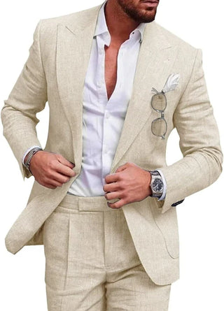 Herren Anzug Slim Fit Mit Weste & Hose