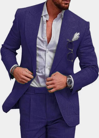Herren Anzug Slim Fit Mit Weste & Hose
