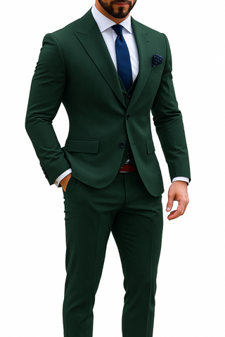Herren Anzug Slim Fit zweiteilig mit Sakko