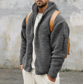 Herren Fleecejacke Mit Ärmeltasche | Winter