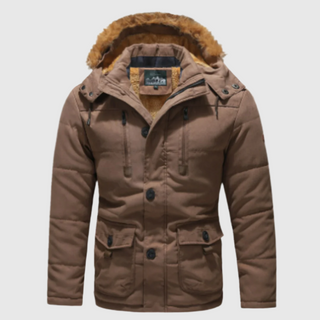 Herren Parka Mit Fellkapuze | Winter
