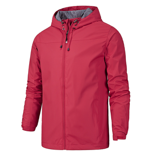 Herren Regenjacke Lang | Übergangs Wetterfest