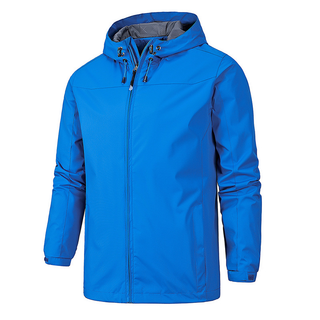 Herren Regenjacke Lang | Übergangs Wetterfest