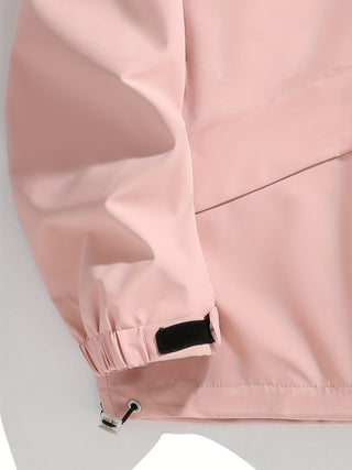 Herren Regenjacke Mit Kontrastdetails | Winter