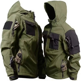 Herren Softshelljacke Mit Armtaschen | Wander