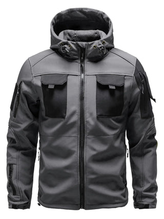 Herren Softshelljacke Mit Brustklappen | Winter