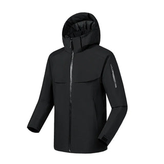 Herren Softshelljacke Mit Kapuze & Reißverschluss | Winter