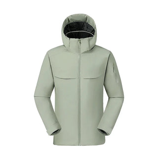 Herren Softshelljacke Mit Kapuze & Reißverschluss | Winter