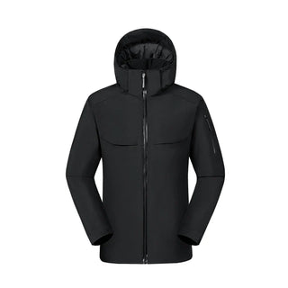 Herren Softshelljacke Mit Kapuze & Reißverschluss | Winter