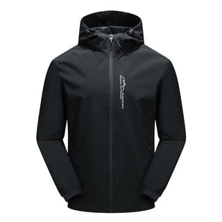 Herren Softshelljacke Mit Kapuze & Seitentaschen | Übergangs