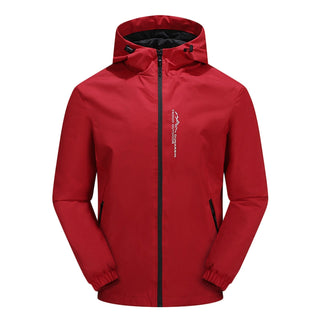 Herren Softshelljacke Mit Kapuze & Seitentaschen | Übergangs
