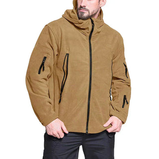 Herren Softshelljacke Mit Reißverschlusstaschen | Winter