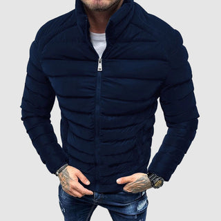 Herren Steppjacke Mit Bomberstil | Winter