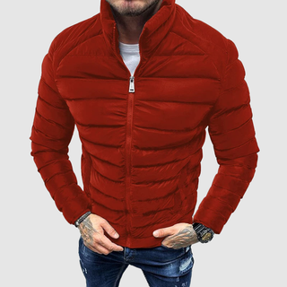 Herren Steppjacke Mit Bomberstil | Winter