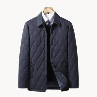 Herren Steppjacke Mit Hemdkragen | Übergangs
