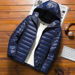 Herren Steppjacke Mit Kapuze | Winter