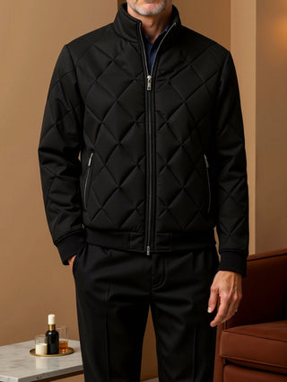 Herren Steppjacke Mit Steppmuster | Winter