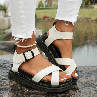 Liora | Bequeme Damen Sommer-Plateau-Sandalen