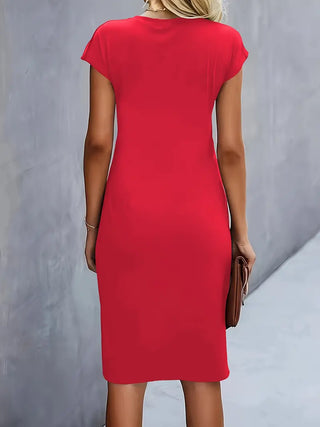Lysanne | Damen Sommer Midi Cocktailkleid