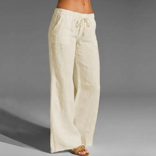 Maggie | Damen Leichte Sommer-Palazzohose