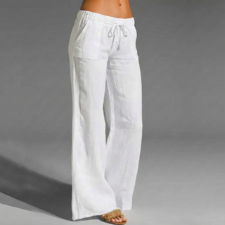 Maggie | Damen Leichte Sommer-Palazzohose