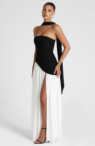 Mara | Damen Elegantes Hochzeitsgast Kleid | Maxi