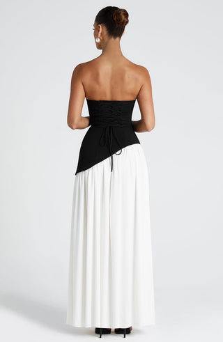 Mara | Damen Elegantes Hochzeitsgast Kleid | Maxi