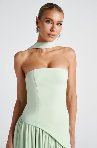 Mara | Damen Elegantes Hochzeitsgast Kleid | Maxi