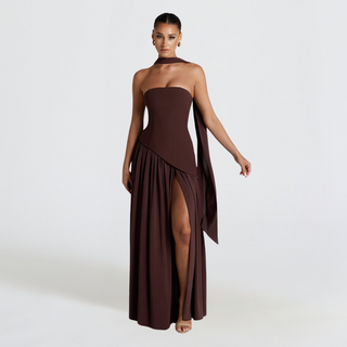 Mara | Damen Elegantes Hochzeitsgast Kleid | Maxi