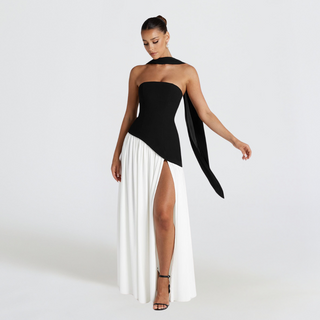 Mara | Damen Elegantes Hochzeitsgast Kleid | Maxi