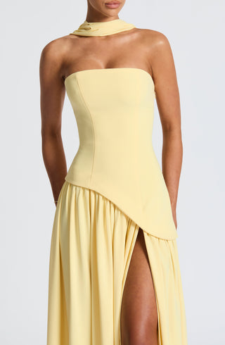Mara | Damen Elegantes Hochzeitsgast Kleid | Maxi