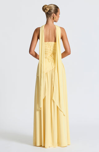 Mara | Damen Elegantes Hochzeitsgast Kleid | Maxi