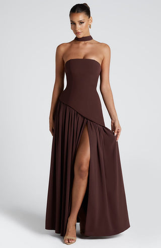 Mara | Damen Elegantes Hochzeitsgast Kleid | Maxi