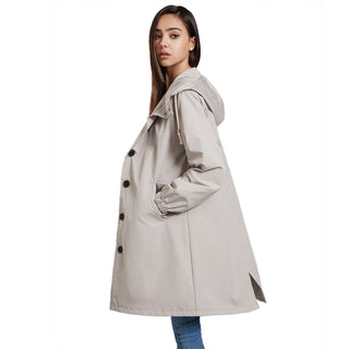 Marlene | Damen Klassische Übergangs Regenjacke