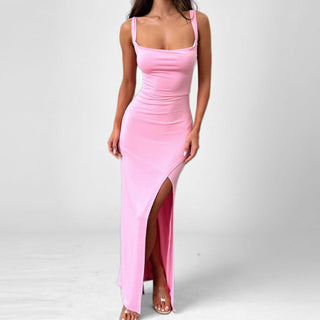 Melody | Damen Sommer Abend Maxikleid