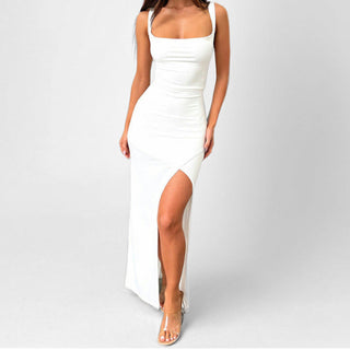 Melody | Damen Sommer Abend Maxikleid