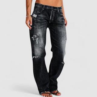 Nina | Damen Baggy Jeans | Leicht