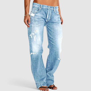 Nina | Damen Baggy Jeans | Leicht